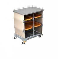 Wózek hotelowy 4 x półka wysuwana Splast TSH-0001