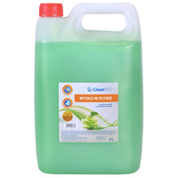 Mydło w płynie antybakteryjne standard zielone dolewane 5L CleanPRO 352513